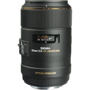 Alternative view of Sigma 105mm f/2.8 Macro 1:1 EX DG OS Nikon