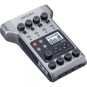 ZOOM Podtrak P4 Recorder Audio Podcast 4 Canale XLR